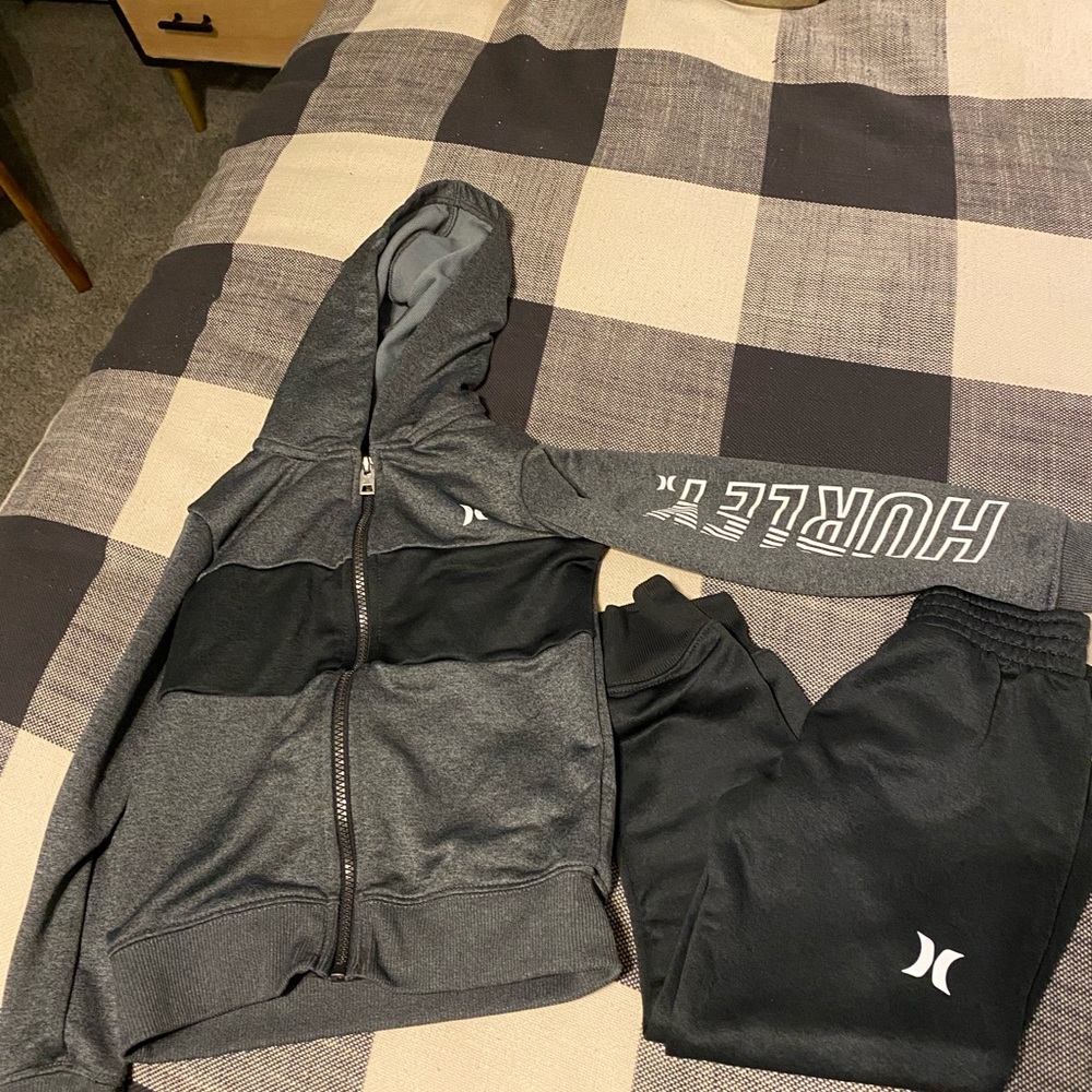 Matching kids track suit